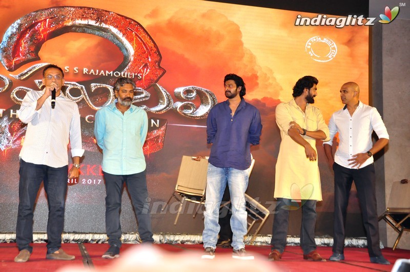 'Baahubali 2' Logo Launch