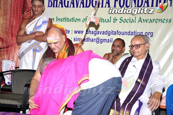 'Bhagavadgeetha' Foundation Press Meet