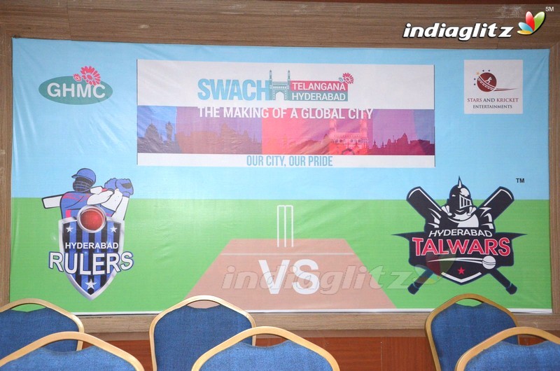 Swachh Hyderabad Cricket Match Press Meet