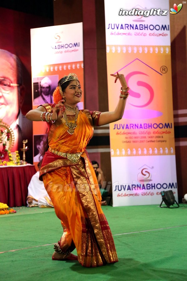 K Viswanath And Vamsi @ Chaganti Pravachanam On Sankarabharanam