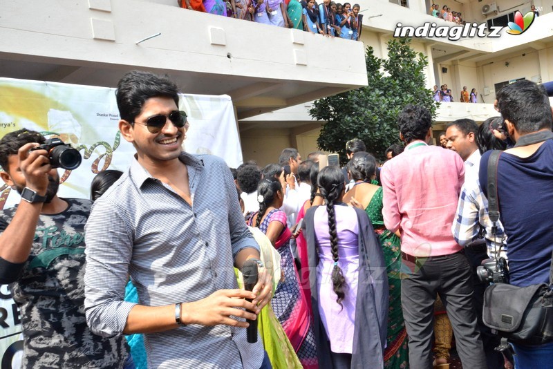 'Chalo' Promotional Tour At KIET College