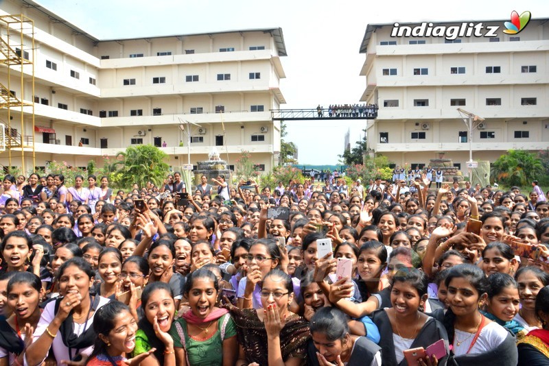 'Chalo' Promotional Tour At KIET College