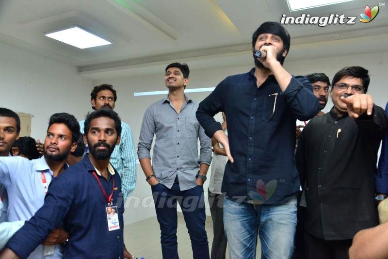 'Chalo' Team Promotional Tour At GIET College @ Rajahmundry
