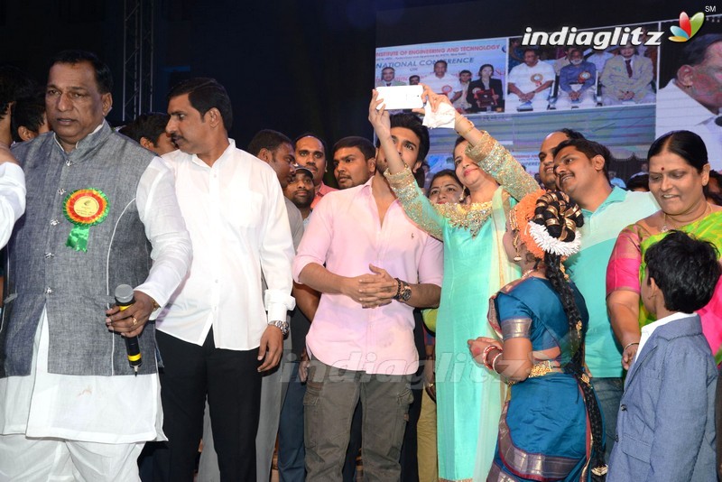 Ram Charan @ Malla Reddy College 3rd Anniversary