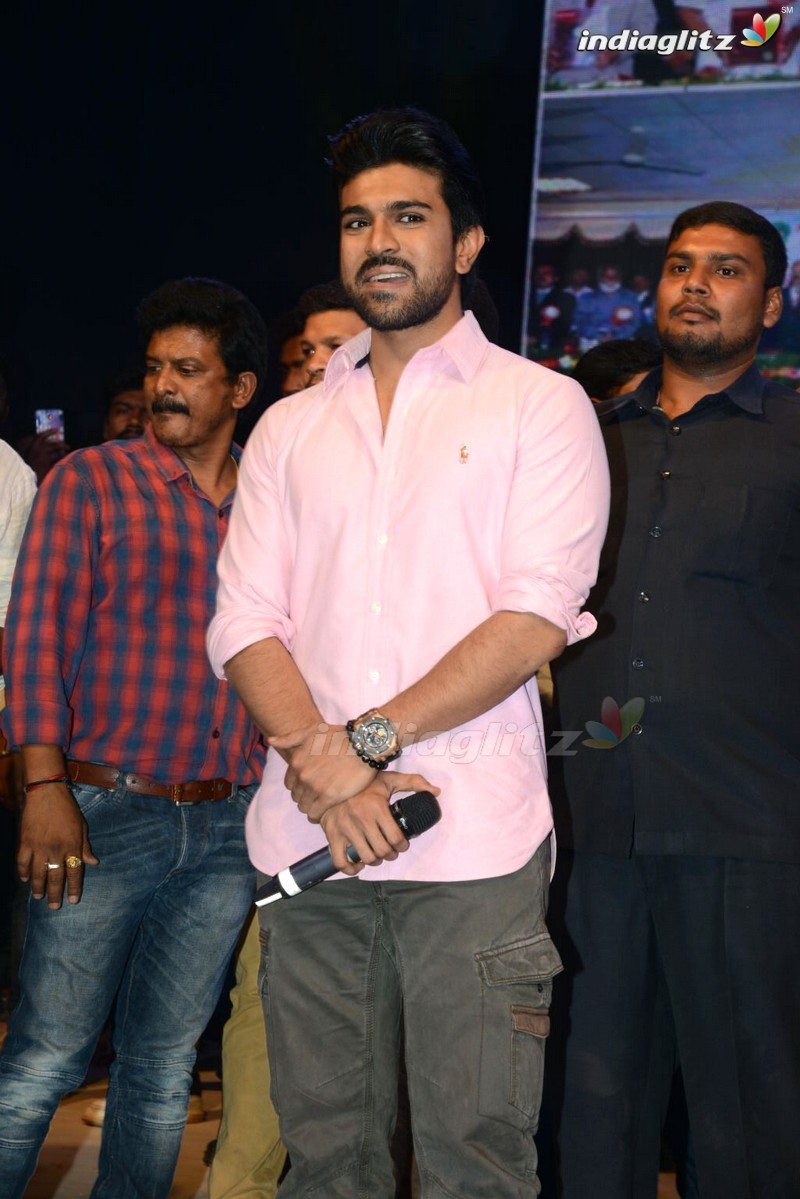 Ram Charan @ Malla Reddy College 3rd Anniversary