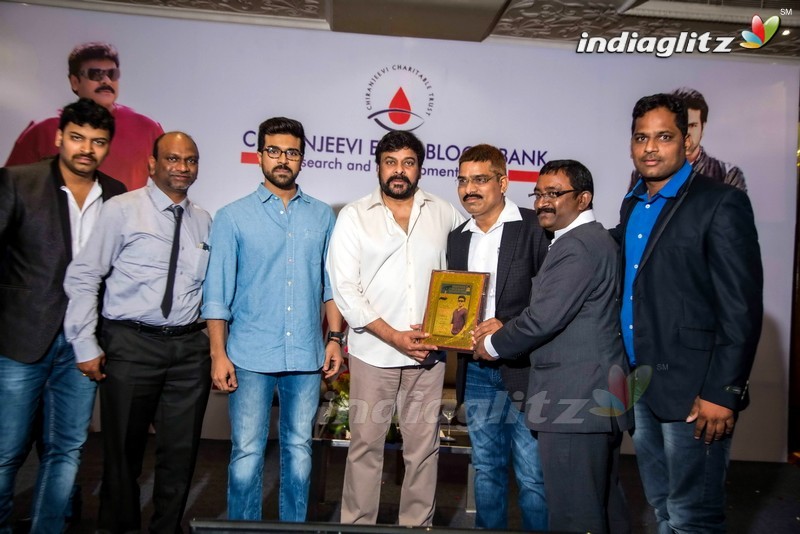 Chiranjeevi, Charan Thanking Fans For Blood Camps