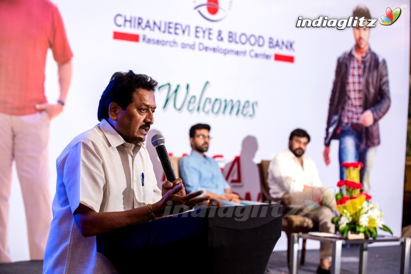 Chiranjeevi, Charan Thanking Fans For Blood Camps