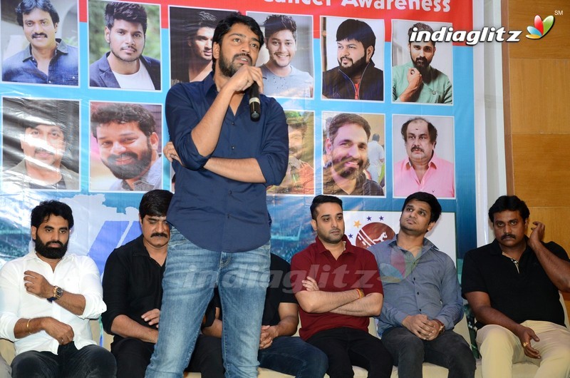 Cinema Meets Cricket For A Good Cause Cancer Awareness Press Meet