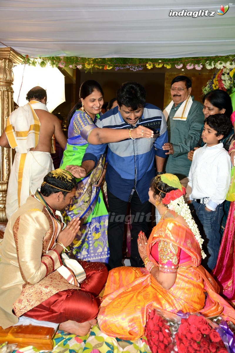 Celebs @ Director K Vasu Daughter Wedding