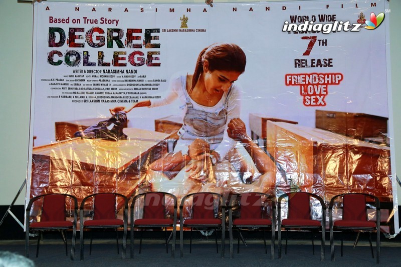 'Degree College' Audio Launch