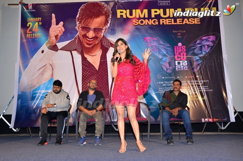 'Disco Raja' 3rd Song Launched