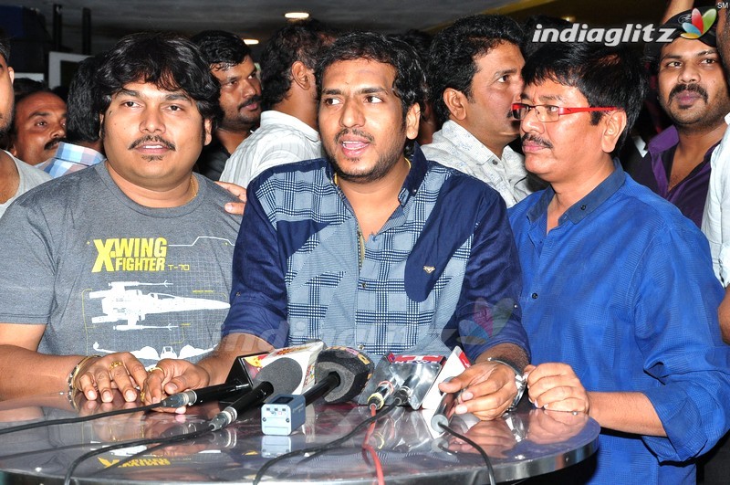 'Eedo Rakam Aado Rakam' Movie Team at Prasads IMAX
