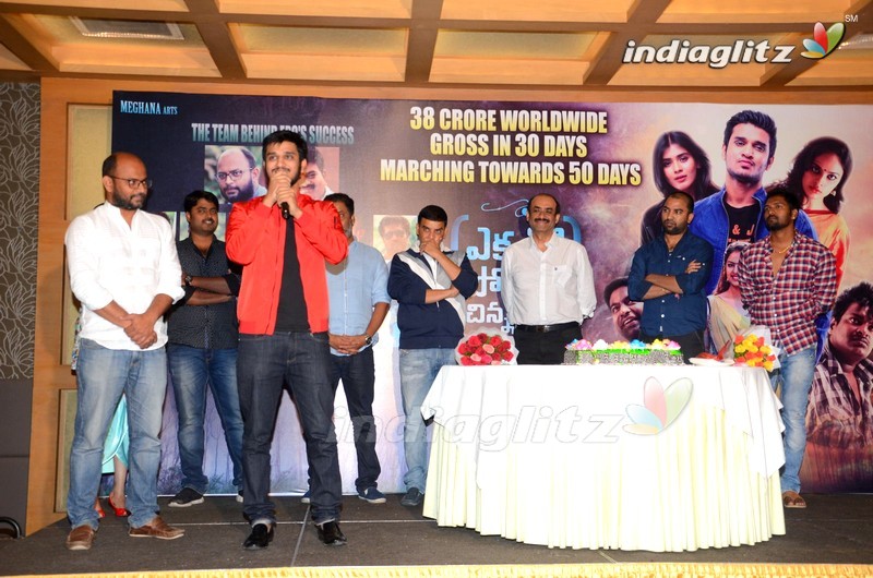 'Ekkadiki Pothavu Chinnavada' Success Meet