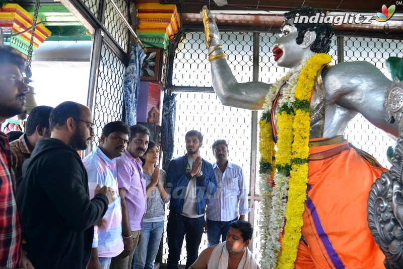 'Ekkadiki Pothavu Chinnavada' Team Success Tour at Hanuman Junction