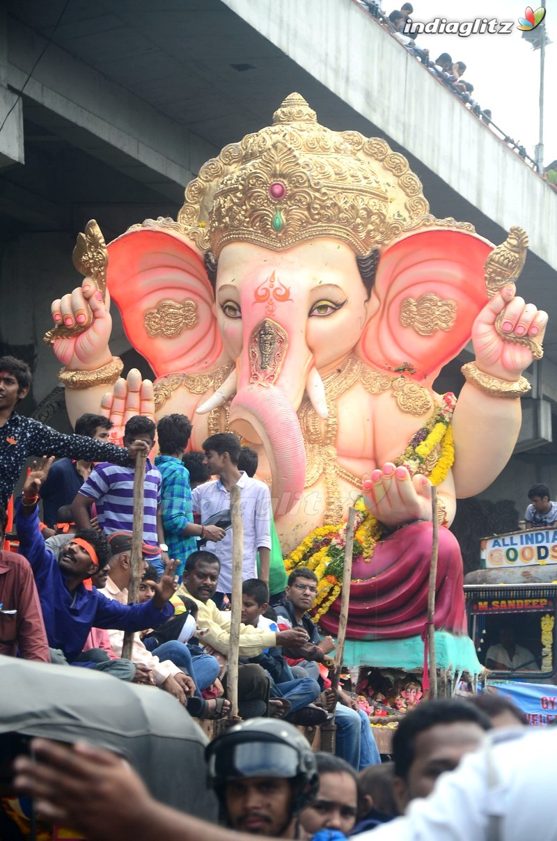 Ganesh Nimajjanam in Hyderabad 2016