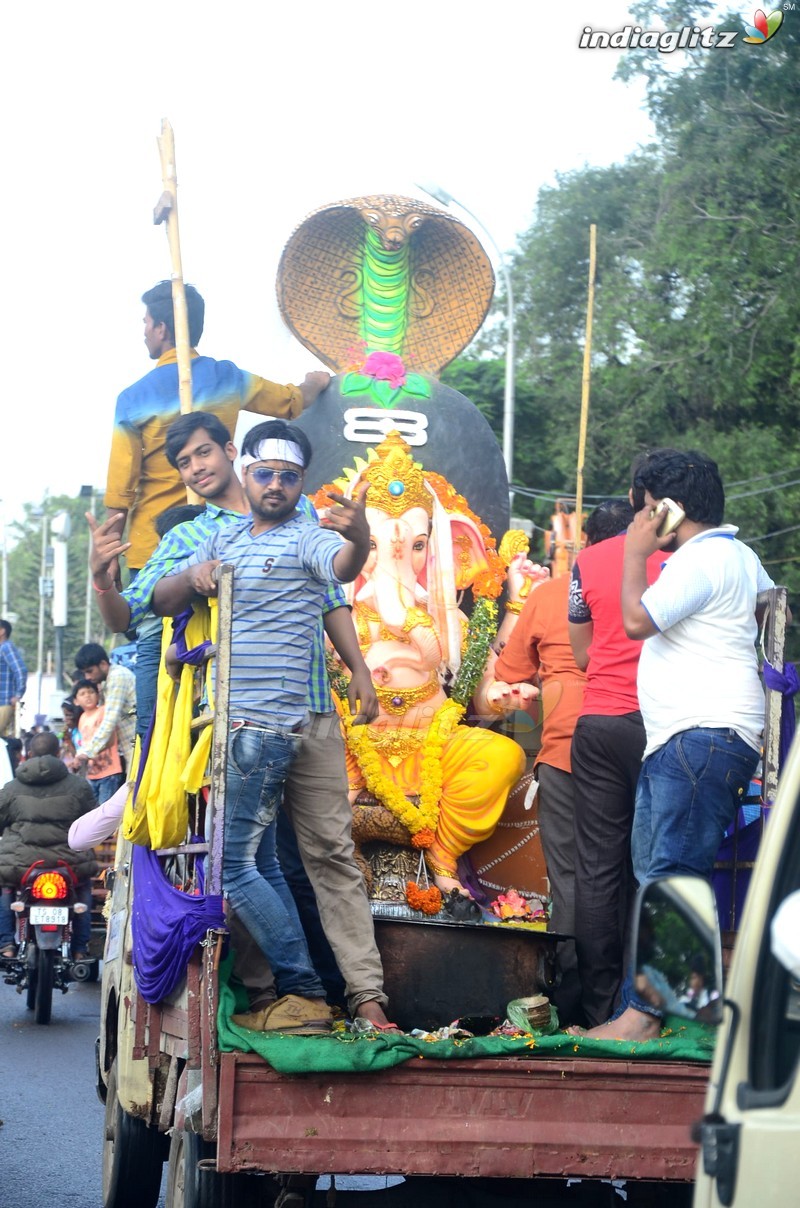 Ganesh Nimajjanam in Hyderabad 2016