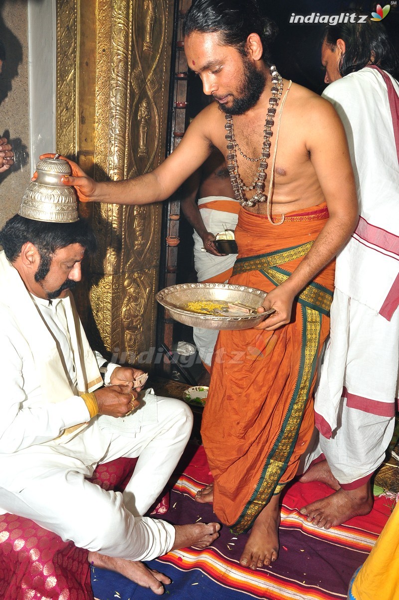 'Gautami Putra Satkarni' Maha Rudhrabhisheka At Film Nagar Temple