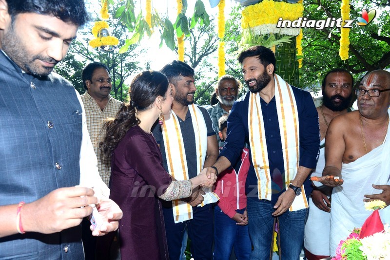 Gopichand, Tamannaah New Movie Launch