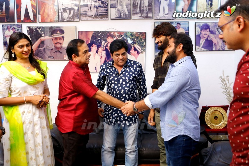 Brahmanandam Launches 'Guna369' 'Bujji Bangaram' Song