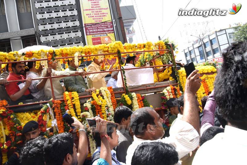 Nandamuri Harikrishna final journey and funeral