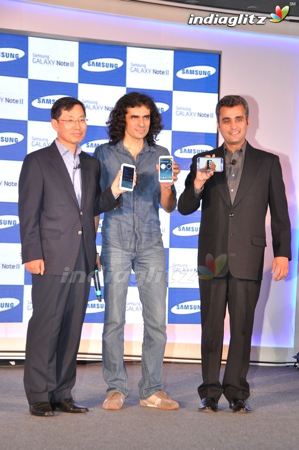 Director Imitiaz @ Samsung Galaxy Note 2 Launch