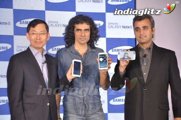 Director Imitiaz @ Samsung Galaxy Note 2 Launch