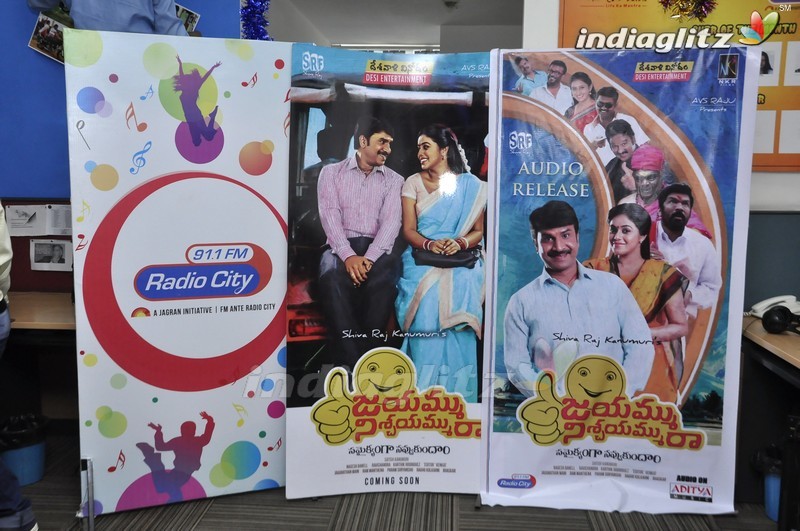 'Jayammu Nischayammu Raa' Song Launch at Radio City