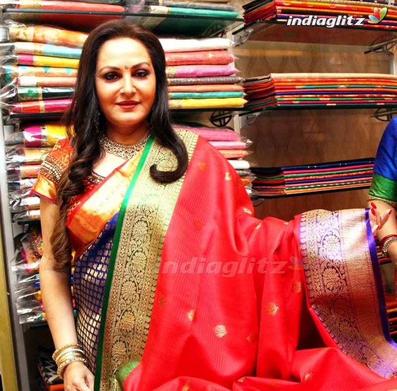 Jayaprada & Designer Amrita Mishra At Launch Of TRISHA Designer Wear