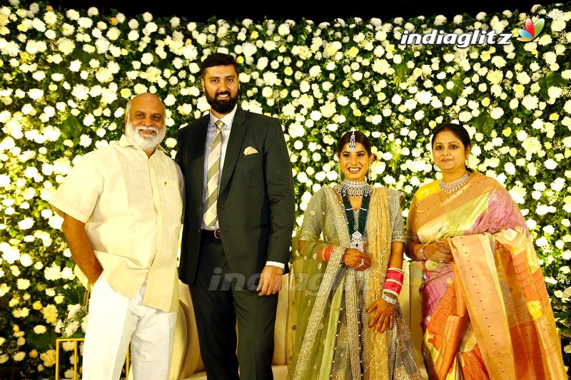 Celebs @ Jayasudha's Son Nihar Kapoor Wedding Reception