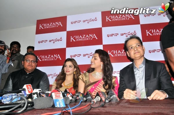 Kajal And Tamannaah Launches Khazana Jewellery @ Vizag