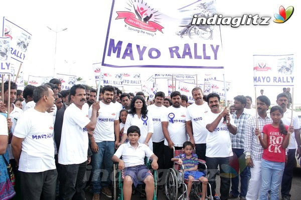 Karthi In 'Mayo Rally'