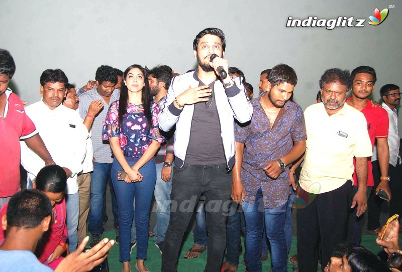 'Keshava' Team Visits Sandhya Theater , Hyd