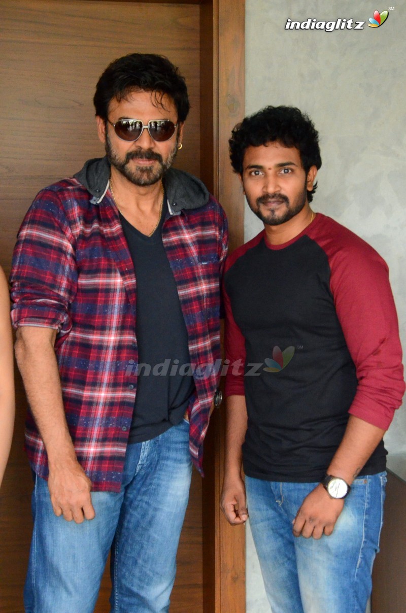 Venkatesh Launches 'Krishna Rao Super Market' Teaser