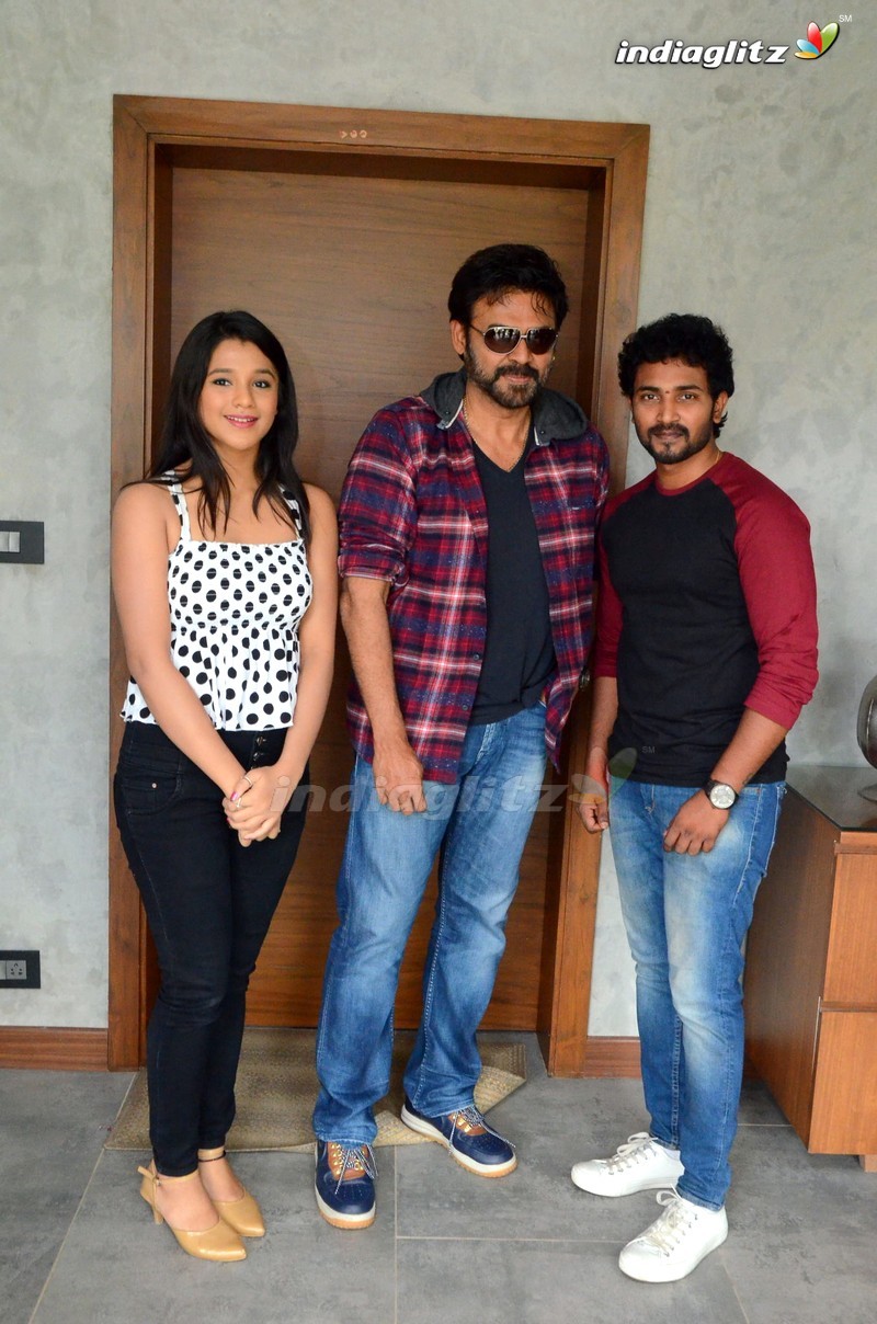 Venkatesh Launches 'Krishna Rao Super Market' Teaser