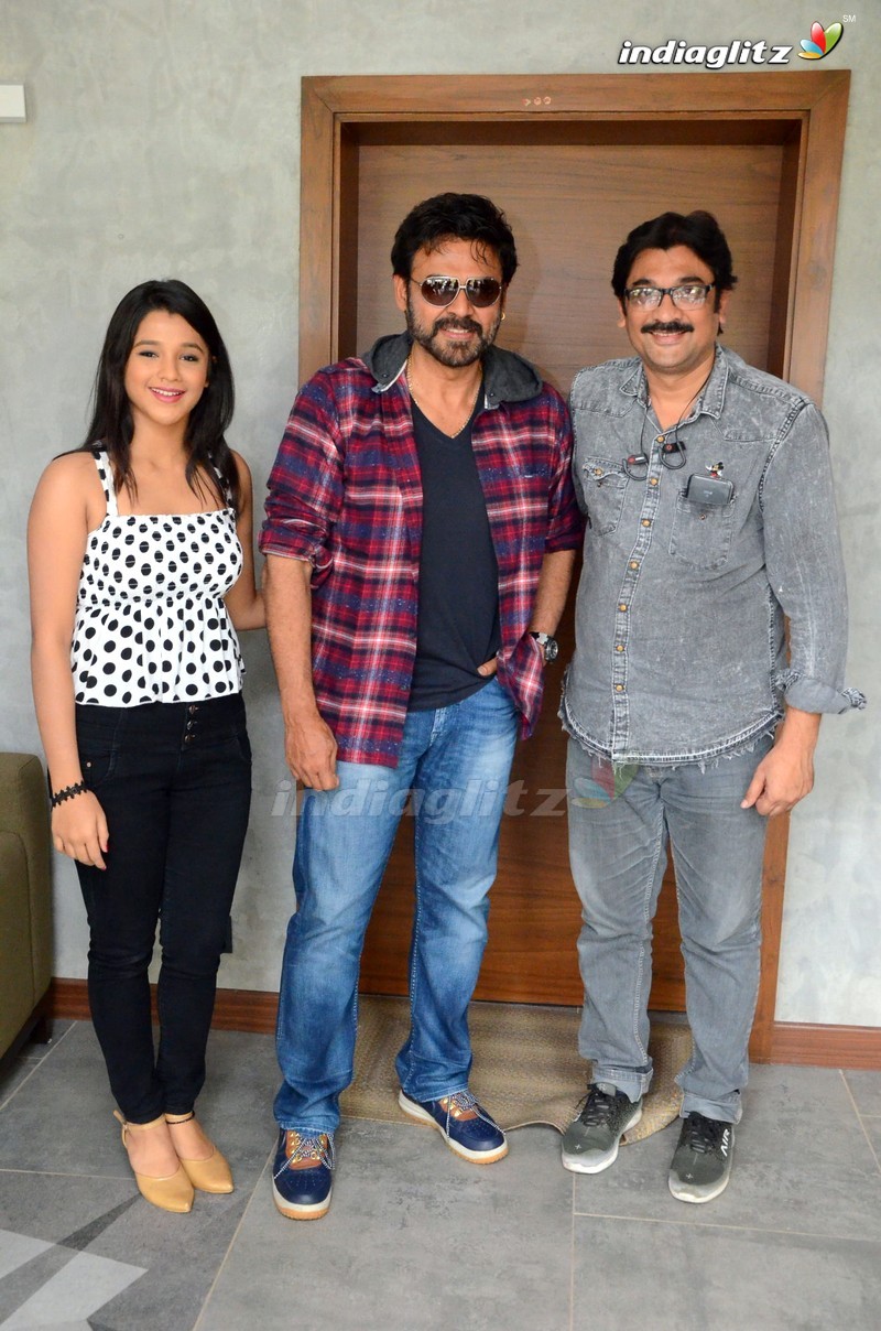 Venkatesh Launches 'Krishna Rao Super Market' Teaser