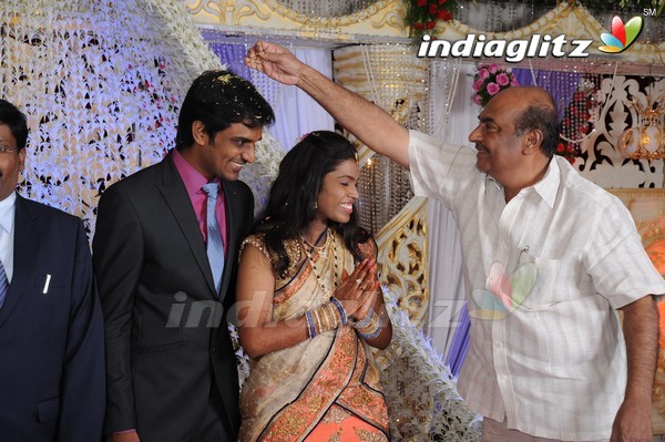 Producer Kasi Viswanath Son Wedding Reception