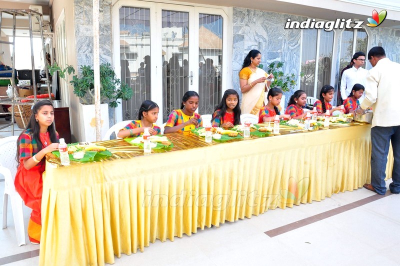 Lakshmi Manchu Celebrates Sankranthi with Govt Schools Kids