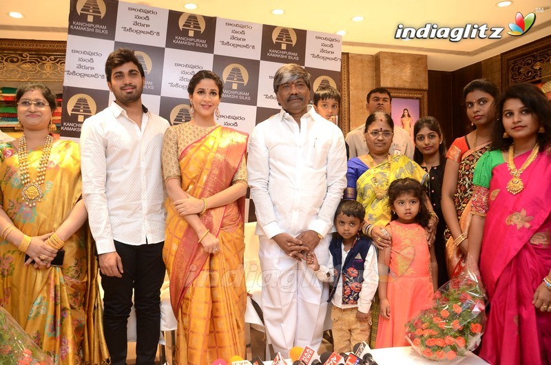 Lavanya Tripathi Launches Kanchipuram Kamakshi Silks