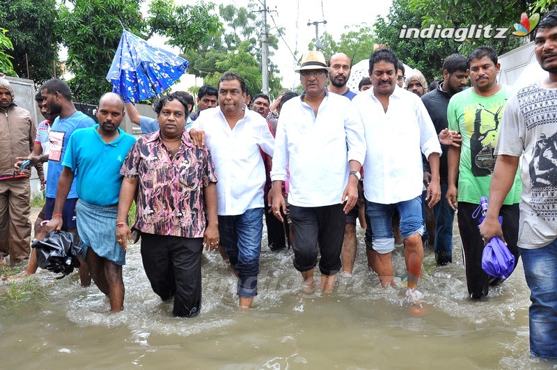 MAA Flood Relief Program At Alwyn Colony