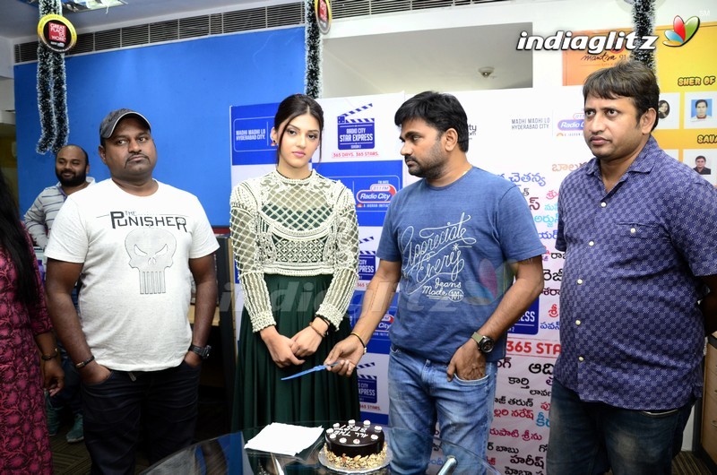 'Mahanubhavudu' Team @ Radio City
