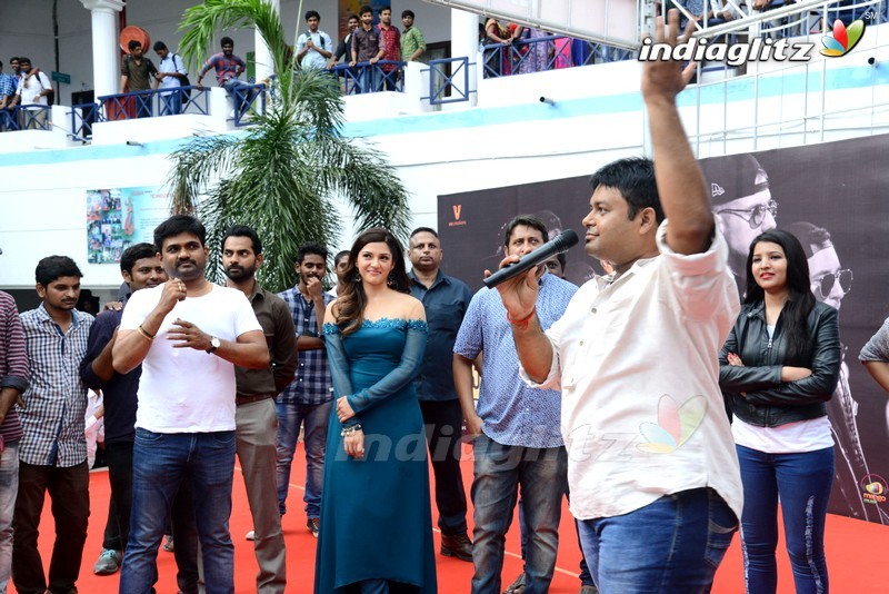 'Mahanubhavudu' 2nd Song Launch @ Vignan College