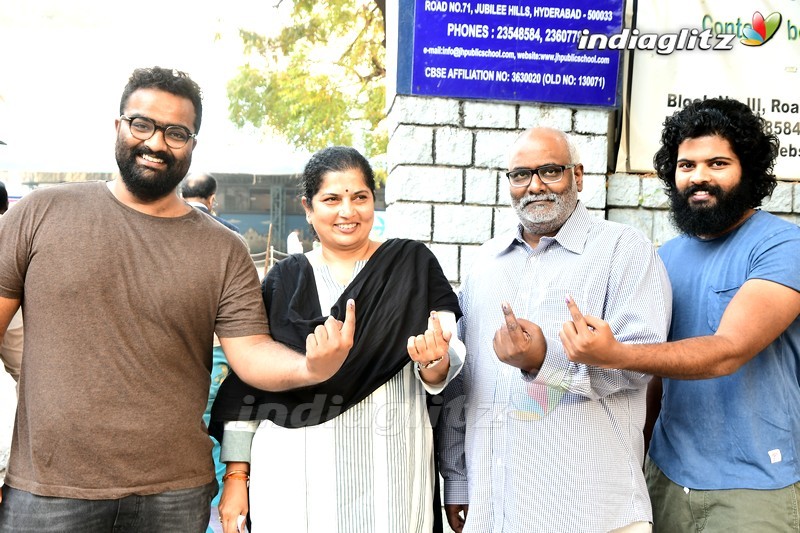 Mahesh Babu, Rana Cast Their Votes In Telangana Elections
