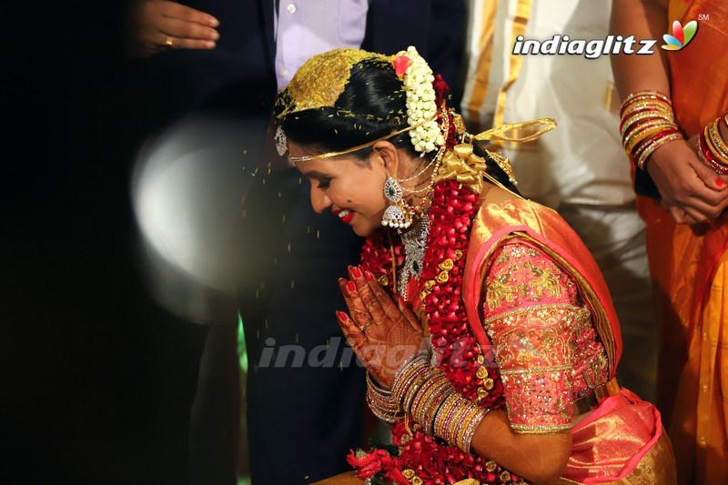 Actress Manali Rathod Wedding Stills