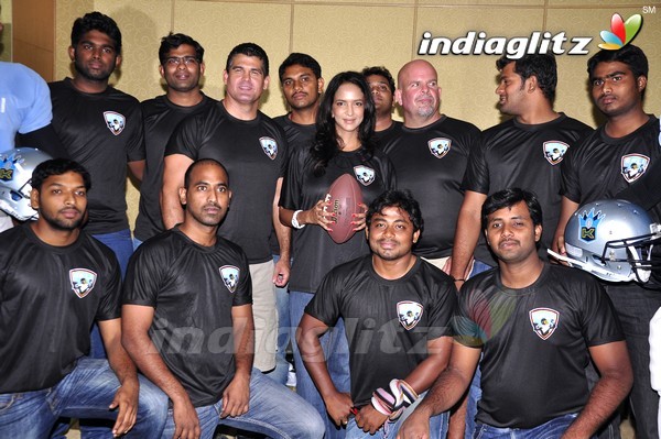 Manchu Lakshmi @ Elite Foot Ball League PM