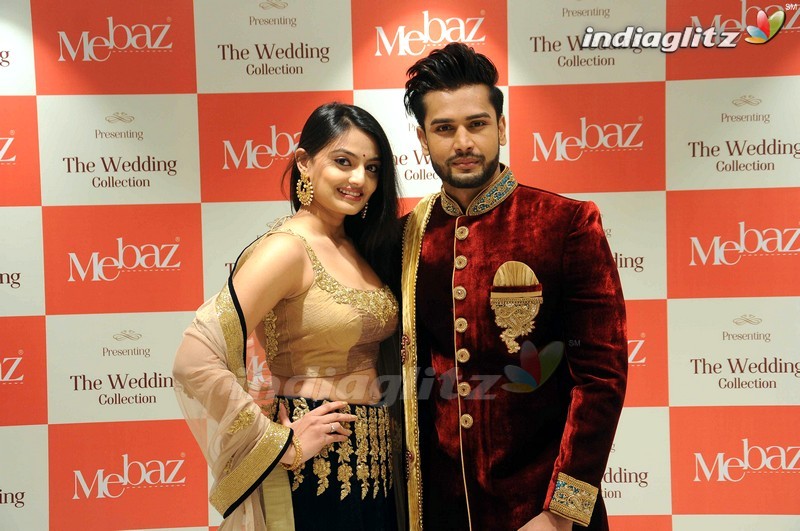 Celebs At Mebaz Wedding Collection Launch