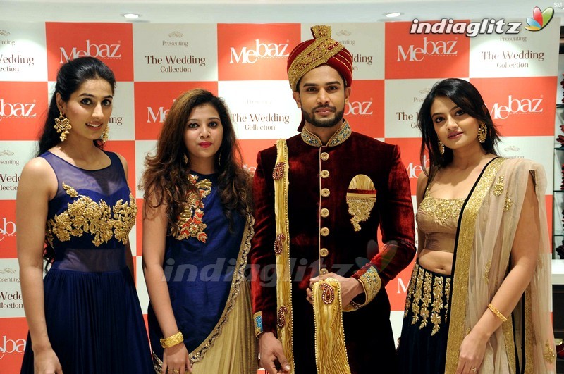Celebs At Mebaz Wedding Collection Launch