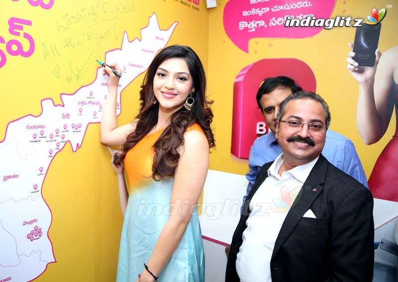 Mehreen Launches B New Mobile Store At Adoni