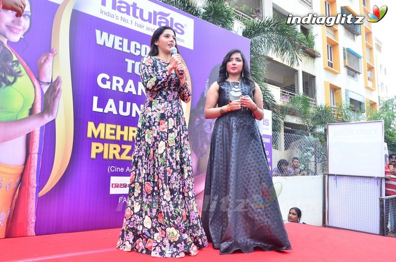 Mehreen Kaur Launches Naturals Saloon