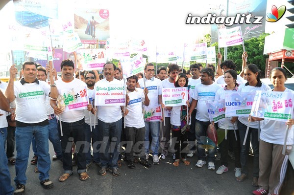 'Mem Vayasuku Vacham' Team @ Love Rally