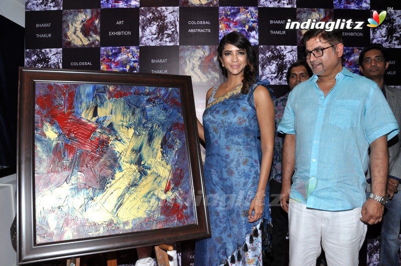 Nagarjuna Launches Bharat Thakur Art Exhibition